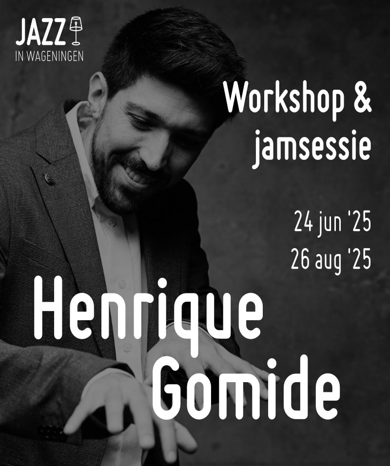 Henrique Gomide geeft workshop, 1e sessie 24 juni 2025 - Jazz in Wageningen 2025 NL