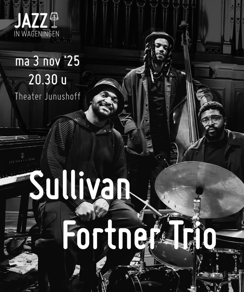 Sullivan Fortner Trio - Jazz in Wageningen 2025 NL